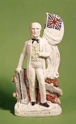 Staffordshire-Figur von Gladstone, 1873